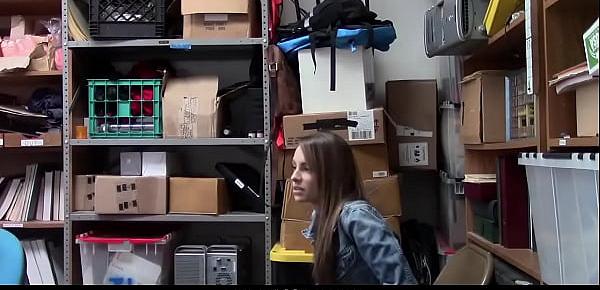 Shoplifter Pregnant Acting Kimmy Granger Fucked With No Mercy